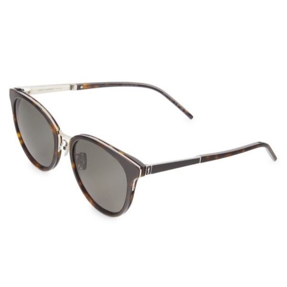 SAINT LAURENT SL M101 55MM Round Sunglasses - Picture 1 of 8